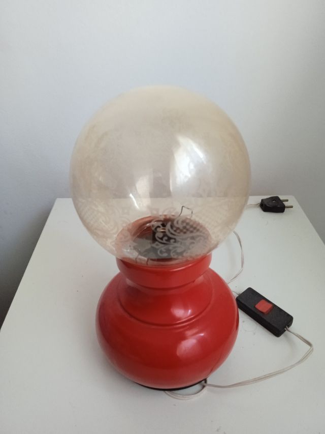 lámpara de mesa vintage 