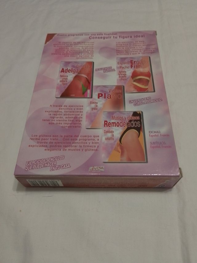 GIMNASIA ADELGAZANTE (4 DVDs) + 4 DVD DE REGALO