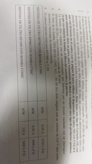 Bomba filtraje + filtros para piscina