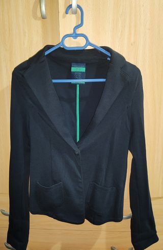 Americana azul marina mujer