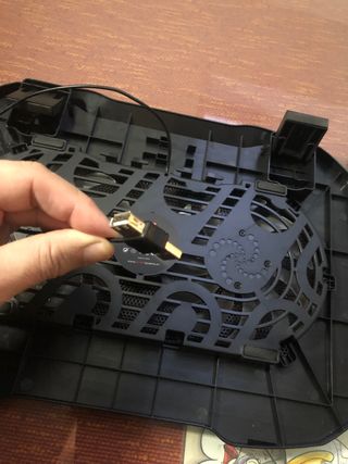 Bandeja ventiladores portátil