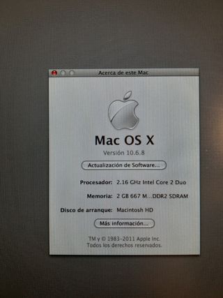 Ordenador Mac OS X
