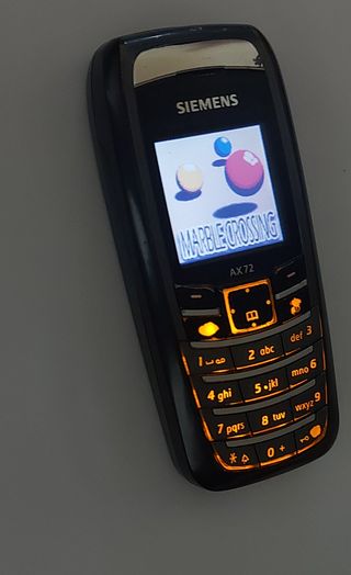 SIEMENS AX72 teléfono movil retro.  de Movistar