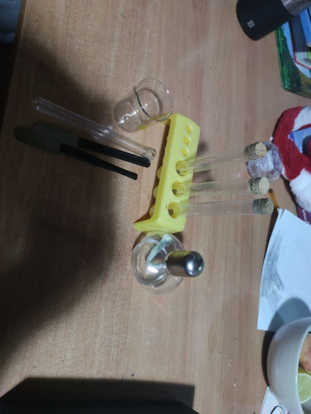 Tunis de ensayo, bunsen ...