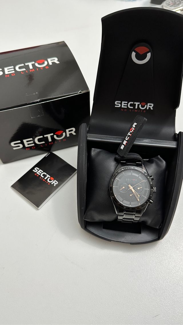 Orologio Sector cronografo nero