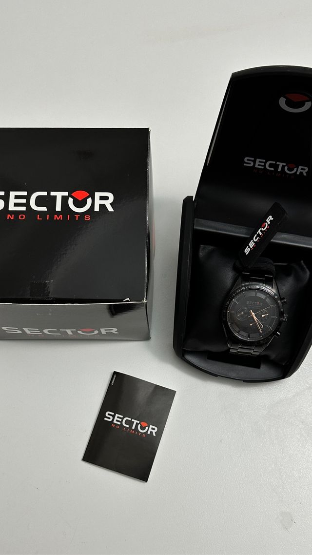 Orologio Sector cronografo nero