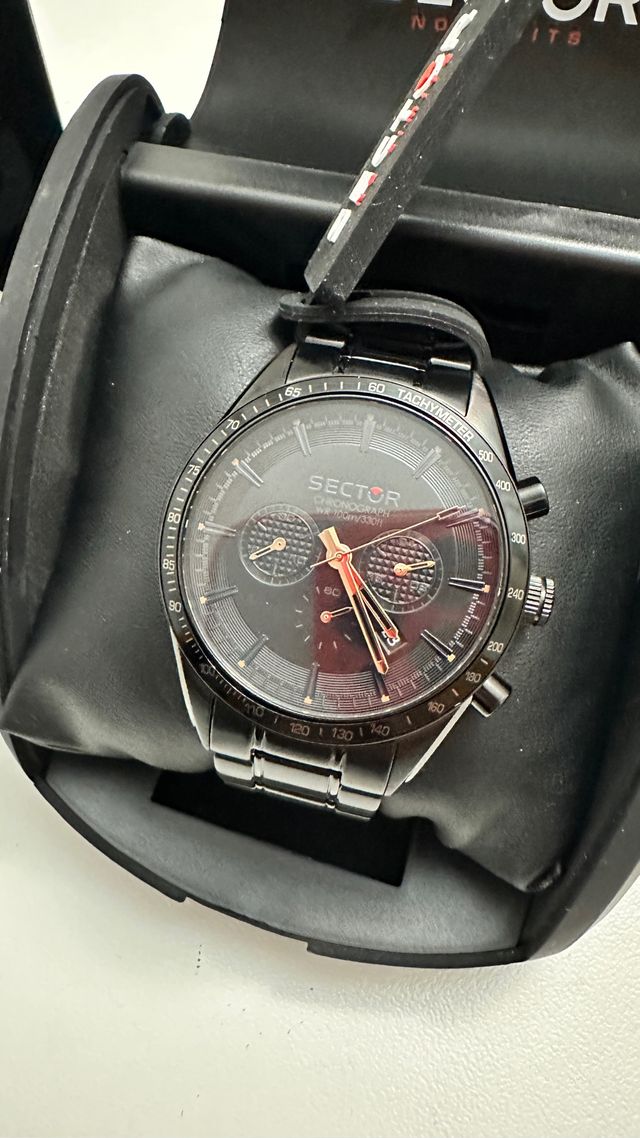 Orologio Sector cronografo nero