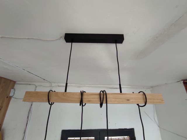 Lampara de colgar 4 llamas