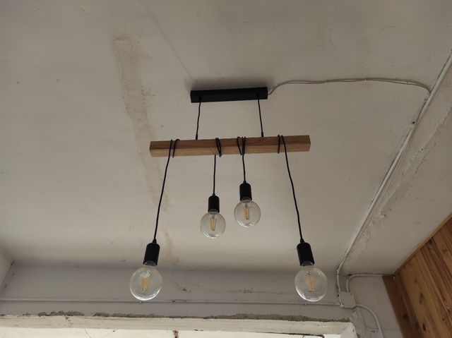 Lampara de colgar 4 llamas