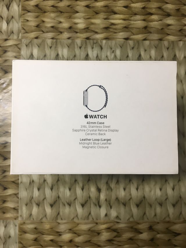 Apple Watch 42mm Acero inox (1a generación)