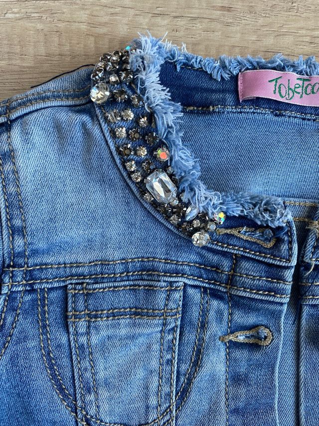 Giacca in denim taglia 2-4 anni 