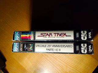 videocassette VHS Star Trek originali da collezion