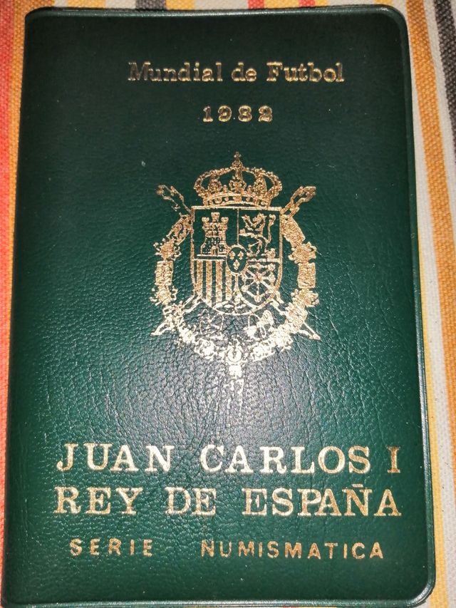 Cartilla monedas del mundial 82