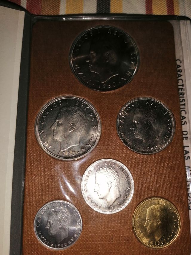 Cartilla monedas del mundial 82