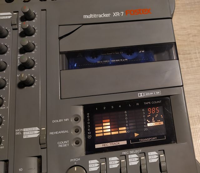 Fostex XR 7 Multipistas Portastudio Cassette de segunda mano por 201,27