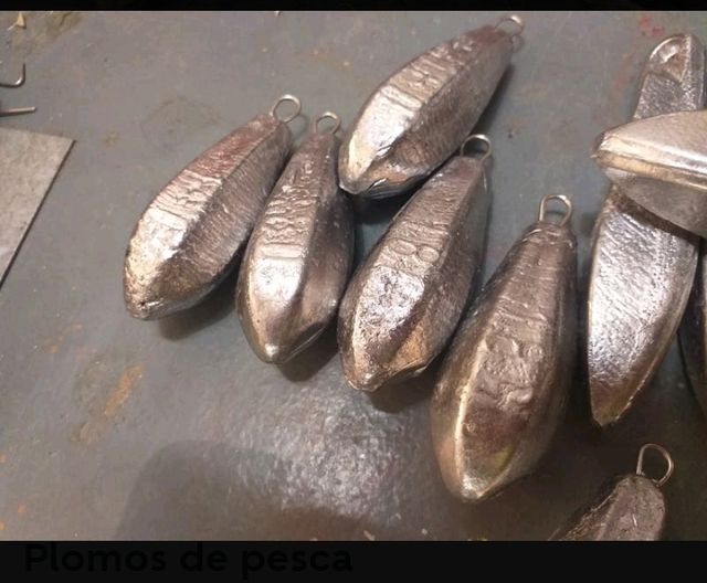 Lote 10 plomos de 180 grs