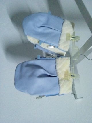 saco carrito con guantes