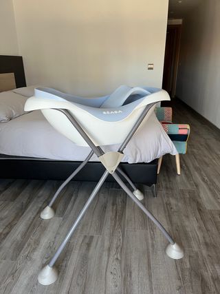 Pack Baño Bebé BEABA Incluye Bañera+soporte+hamaca
