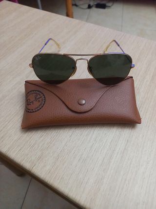gafas ray-ban aviador.