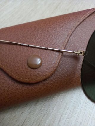 gafas ray-ban aviador.
