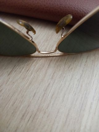 gafas ray-ban aviador.