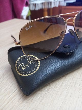 gafas Ray-Ban aviador original. 