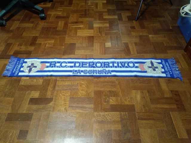 Bufanda Hincha Fan Deportivo La Coruña.
