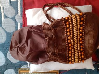 Bolso mochila vintage