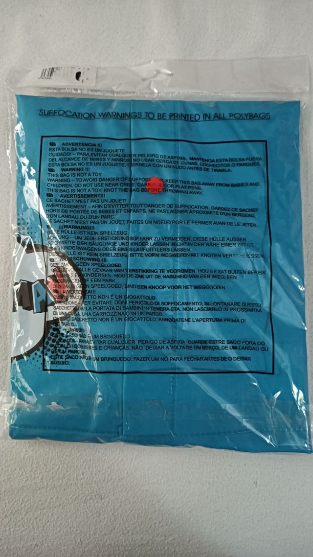 Chubasquero Spiderman nuevo T8