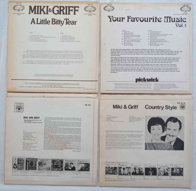 COUNTRY - 8 discos LPs