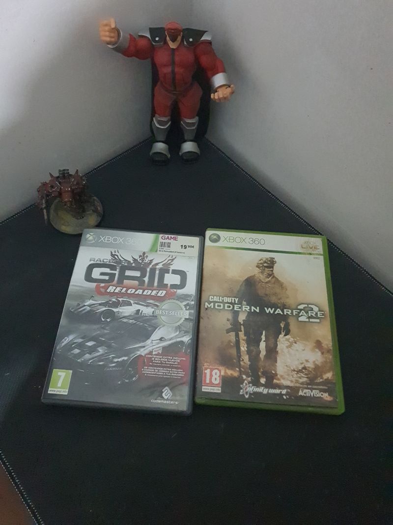 Imagen de grid reloaded y modern warfare 2 xbox 360