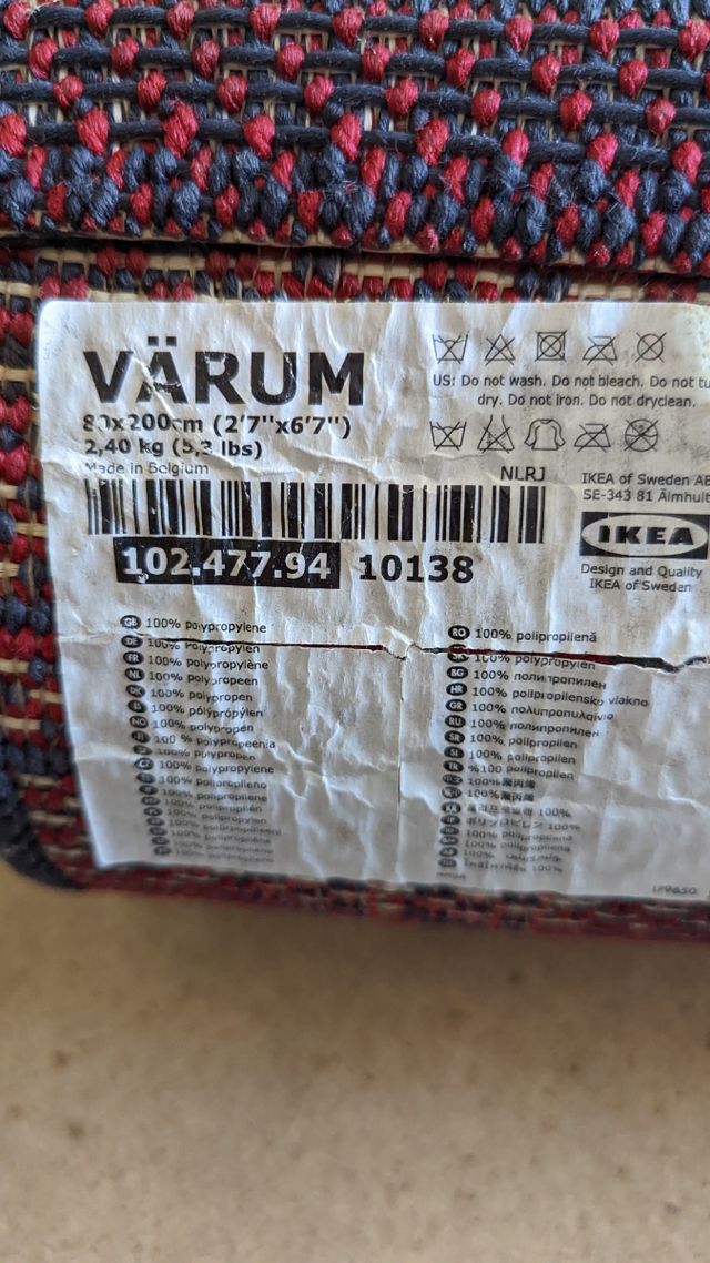Alfombra Ikea