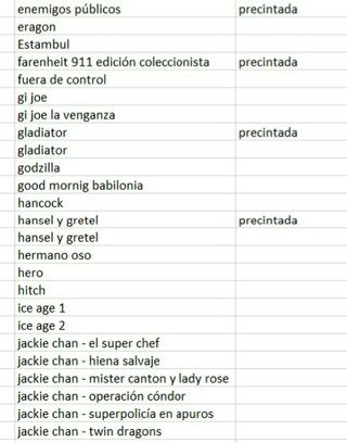 DVD originales (III) 3x10€