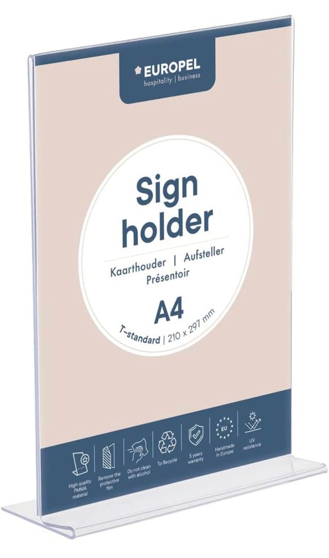 Soporte sobremesa metacrilato