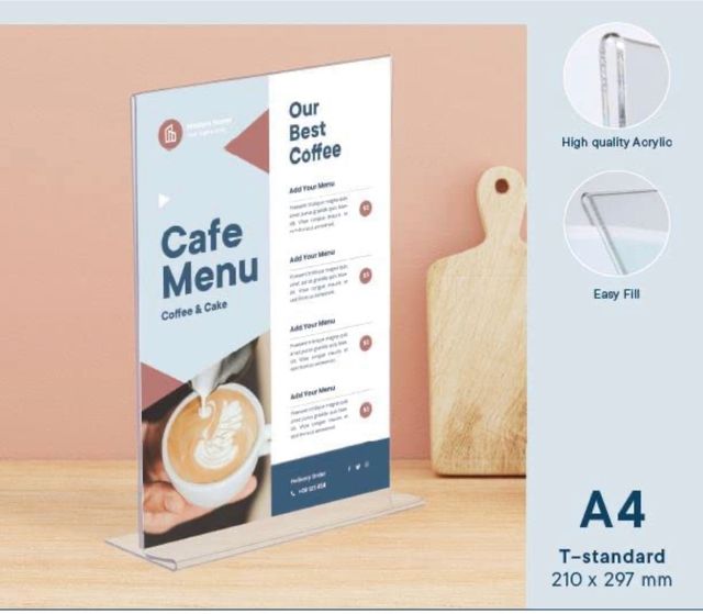 Soporte sobremesa metacrilato