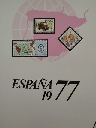 Sellos de España. Año 1977 Completo nuevos