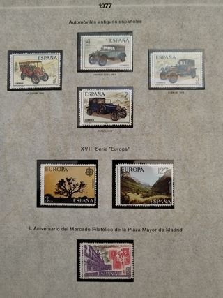 Sellos de España. Año 1977 Completo nuevos