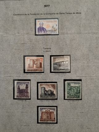 Sellos de España. Año 1977 Completo nuevos