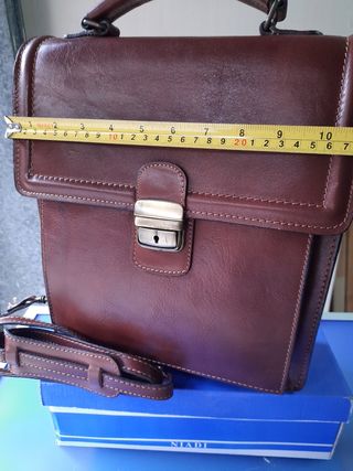 Borsa uomo in vero cuoio