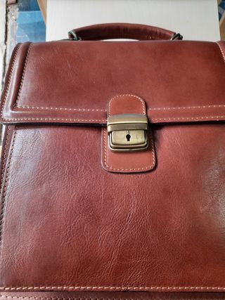 Borsa uomo in vero cuoio