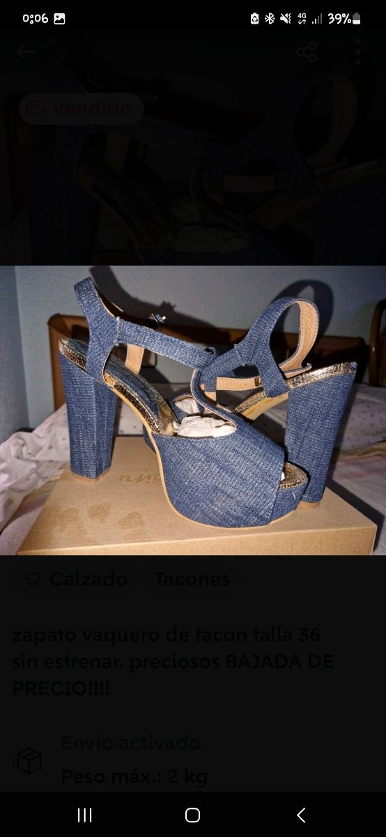 zapato tacon