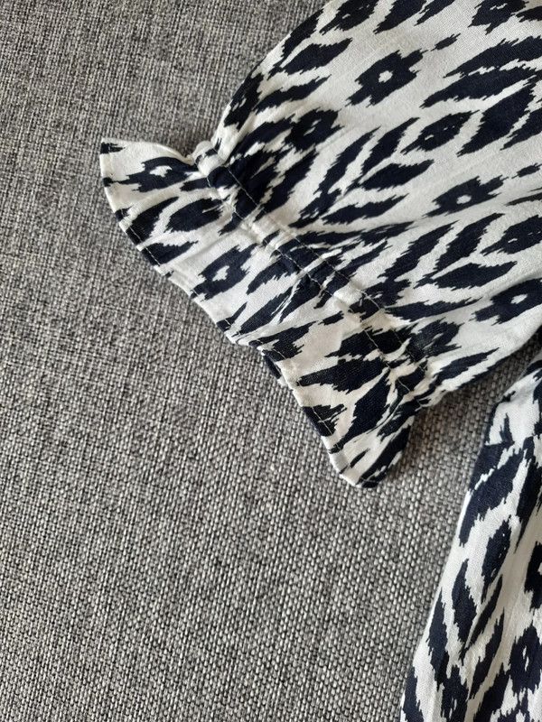 Casacca-T shirt Vero Moda bianca e blu