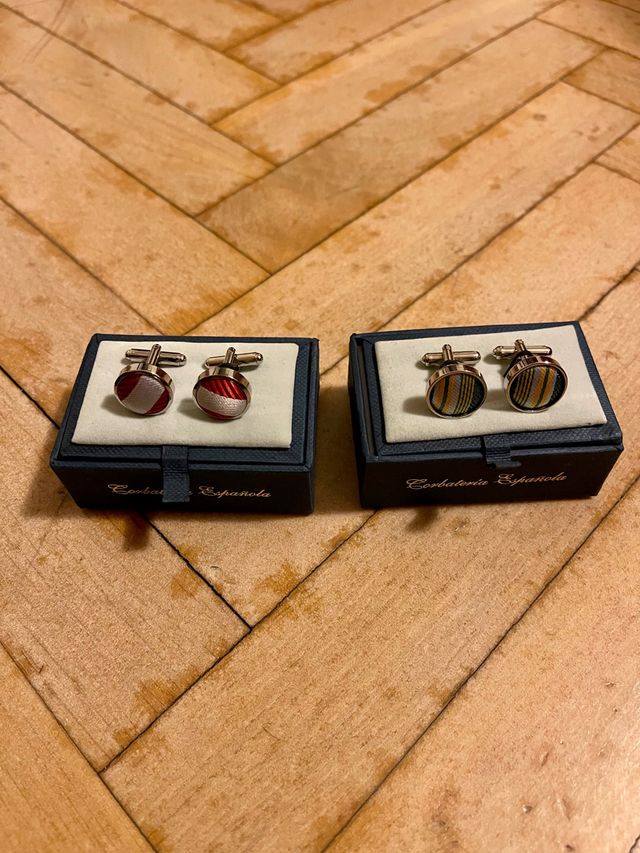 Pack gemelos Corbateria Española IDEAL REGALO