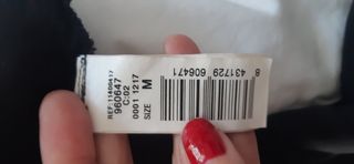 Vestido negro Mango talla M