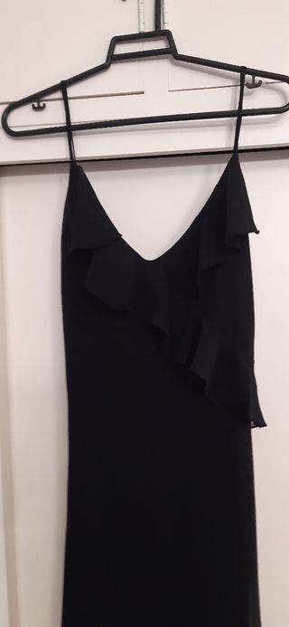 Vestido negro Mango talla M