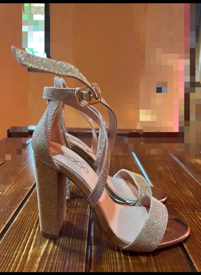 scarpe cerimonia glitterati