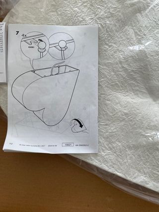 3 Lámparas corazón IKEA