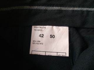Traje hombre talla 42/50