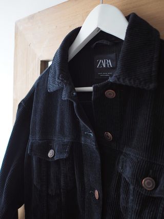Chaqueta pana oversize