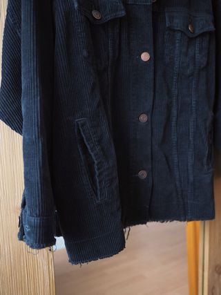 Chaqueta pana oversize
